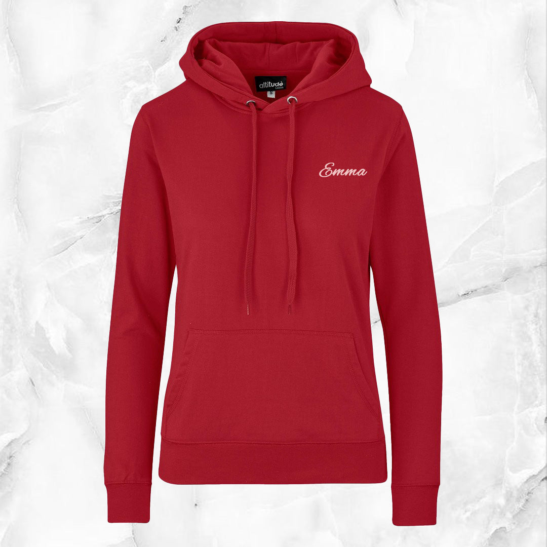 Ladies EverEssence Hoodie - Name ONLY