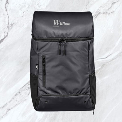 Venture Pro Water Resistant Backpack - Name (Bold Letter)