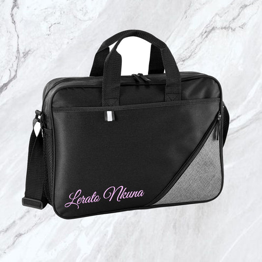 Eclipse Ridge Laptop Bag - Pink Names