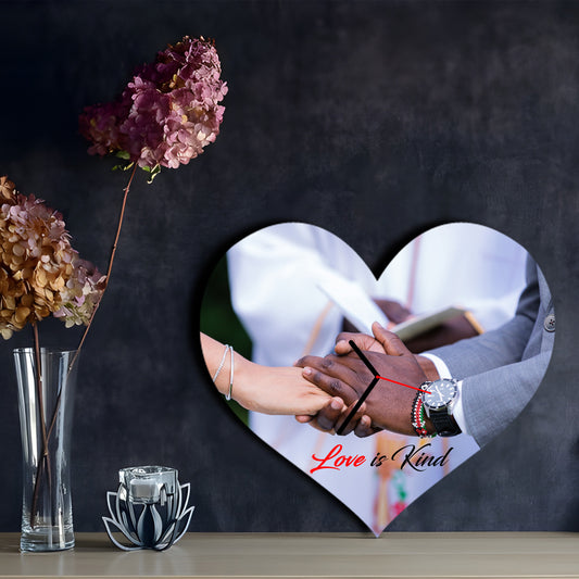Personalised Wall Clock - Newly Weds