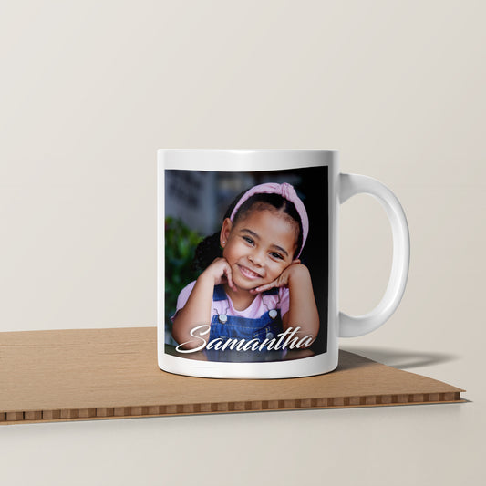 Personalised Mug - Photo + Name