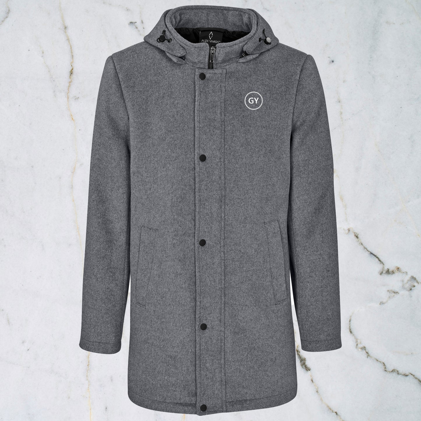 Mens Monterro Jacket - Initials + circle