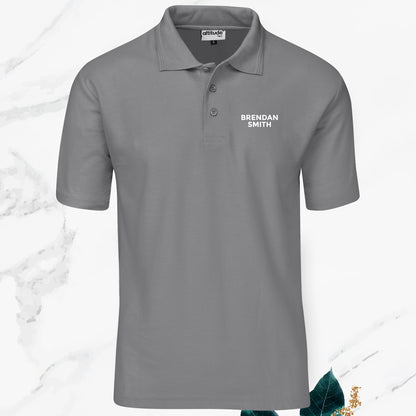Mens Fairway Golf Shirt - Names