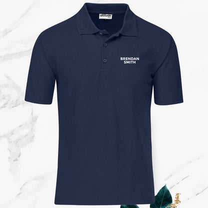 Mens Fairway Golf Shirt - Names