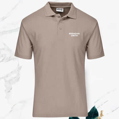 Mens Fairway Golf Shirt - Names