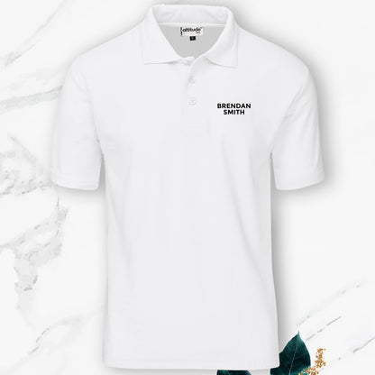 Mens Fairway Golf Shirt - Names
