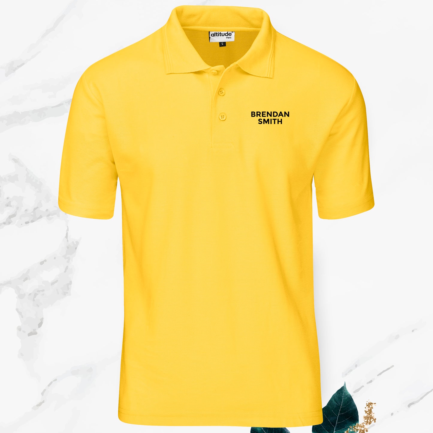 Mens Fairway Golf Shirt - Names