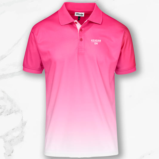 Mens Vanta Active Golf Shirt - Name + Initials