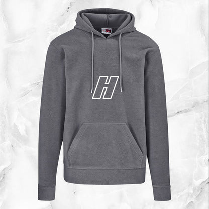 Mens Dawson Polar Fleece Hooded Sweater - Initial