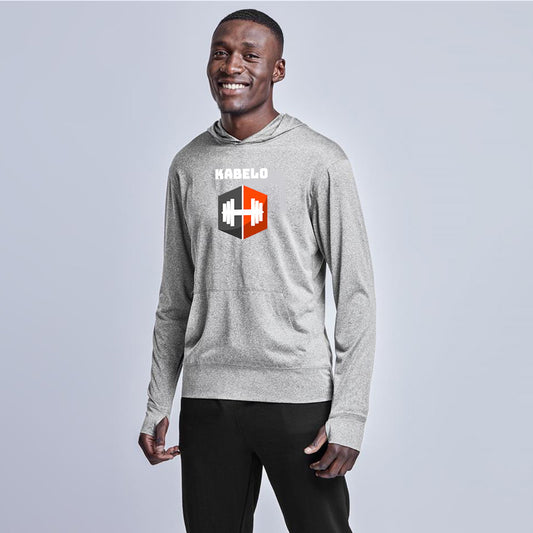 Mens EnduranceFit Hooded Top - Dumbbell + Name