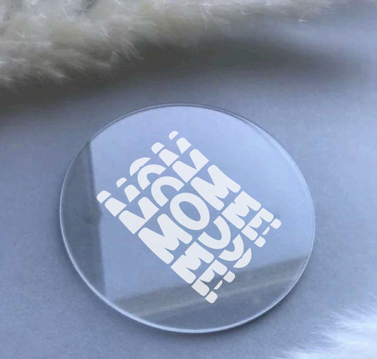 Coaster Set - Mom