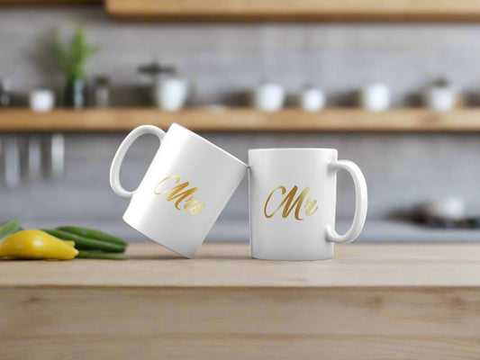 Couple Mugs -  Mr & Mrs