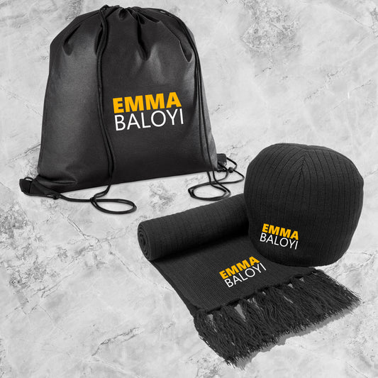 Personalised Nebraska Winter Set - Names