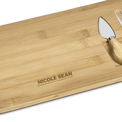 Serve Cheese Board Set Personalised Name