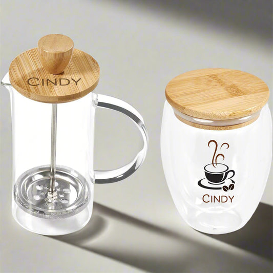 The Bamboo & Glass Brew Set 2