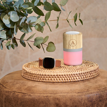 Lumitone Bamboo Bluetooth Speaker & Night Light - Initial
