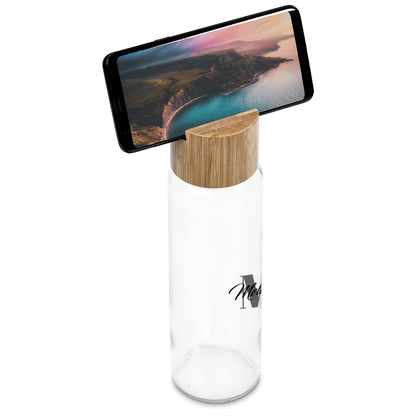 Personalized Multi-Function Phone Stand Bottle - Name + Initial