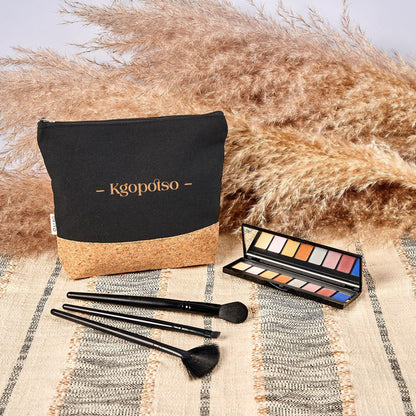 Koru Eco-Friendly Cosmetic Case - Gold Name