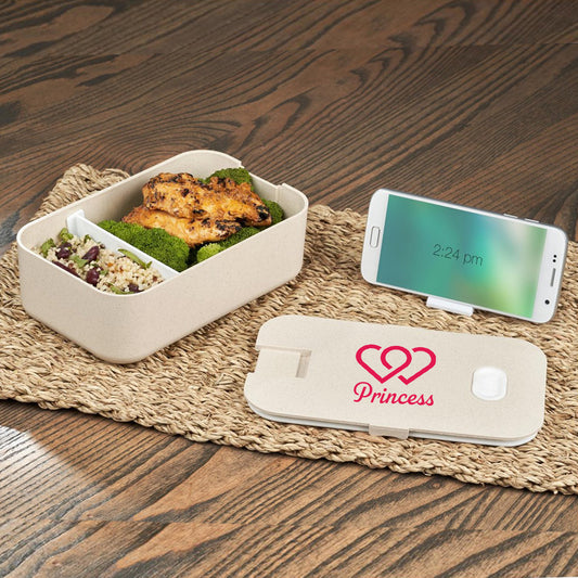 EcoMunch Wheat Straw Lunch Box - Heart