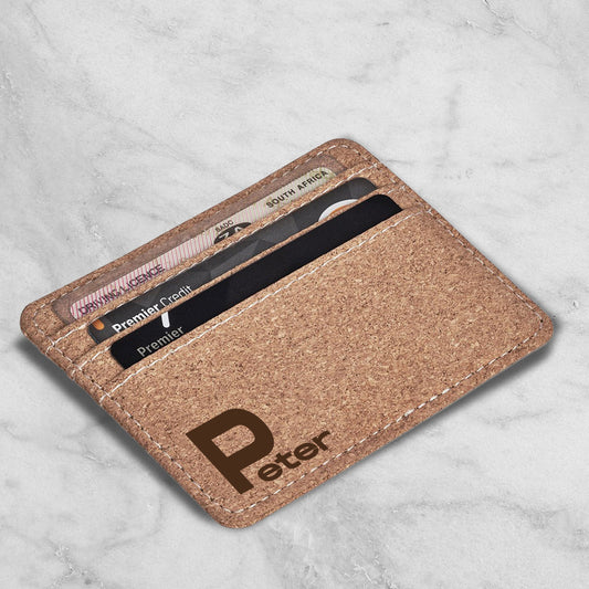 Natura Slim Card Wallet - Name