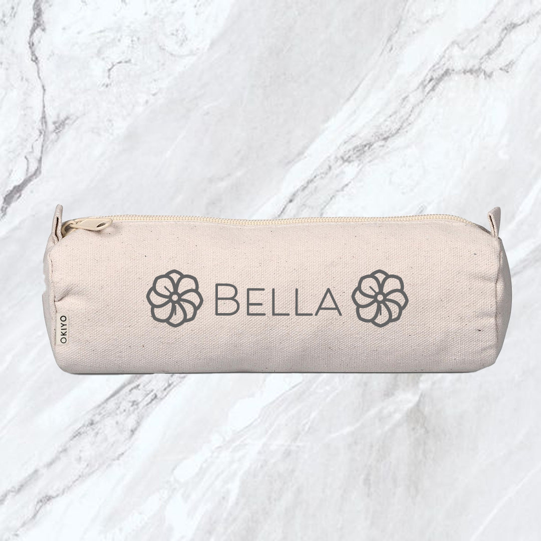 Siot Cotton Essentials Pouch - Flower + Name
