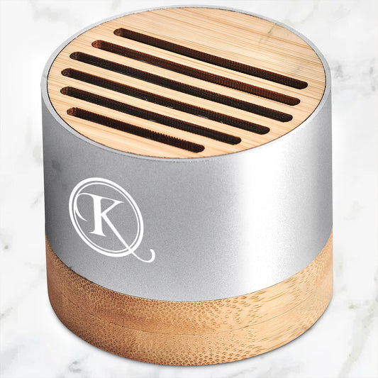 Echo Vibe Bamboo & Recycled Aluminum Bluetooth Speaker - Initial