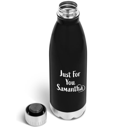 Personalized On-the-go Water Bottle Message