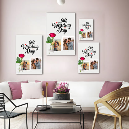Personalised Wedding Canvas