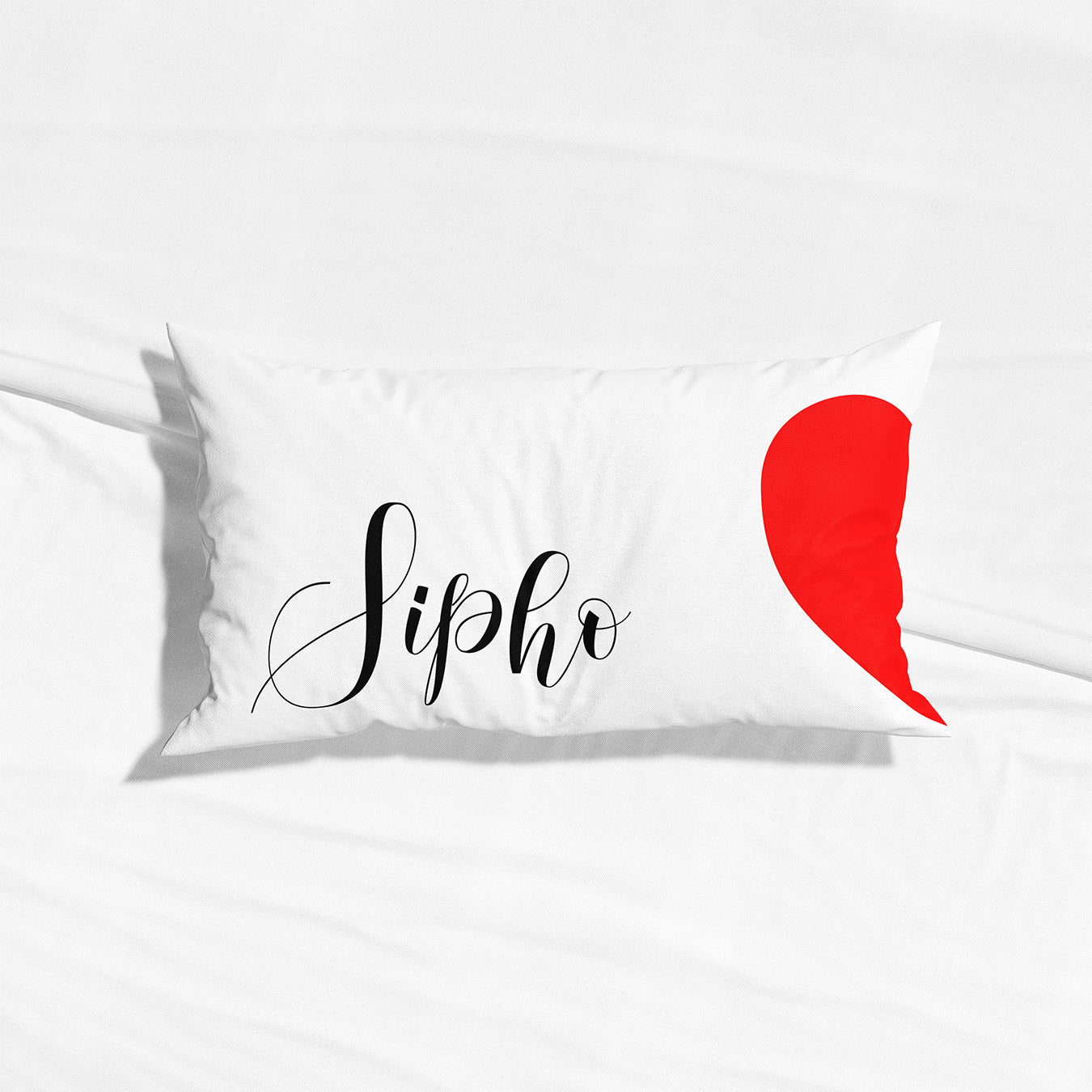 Personalised Love Pillowcase Set