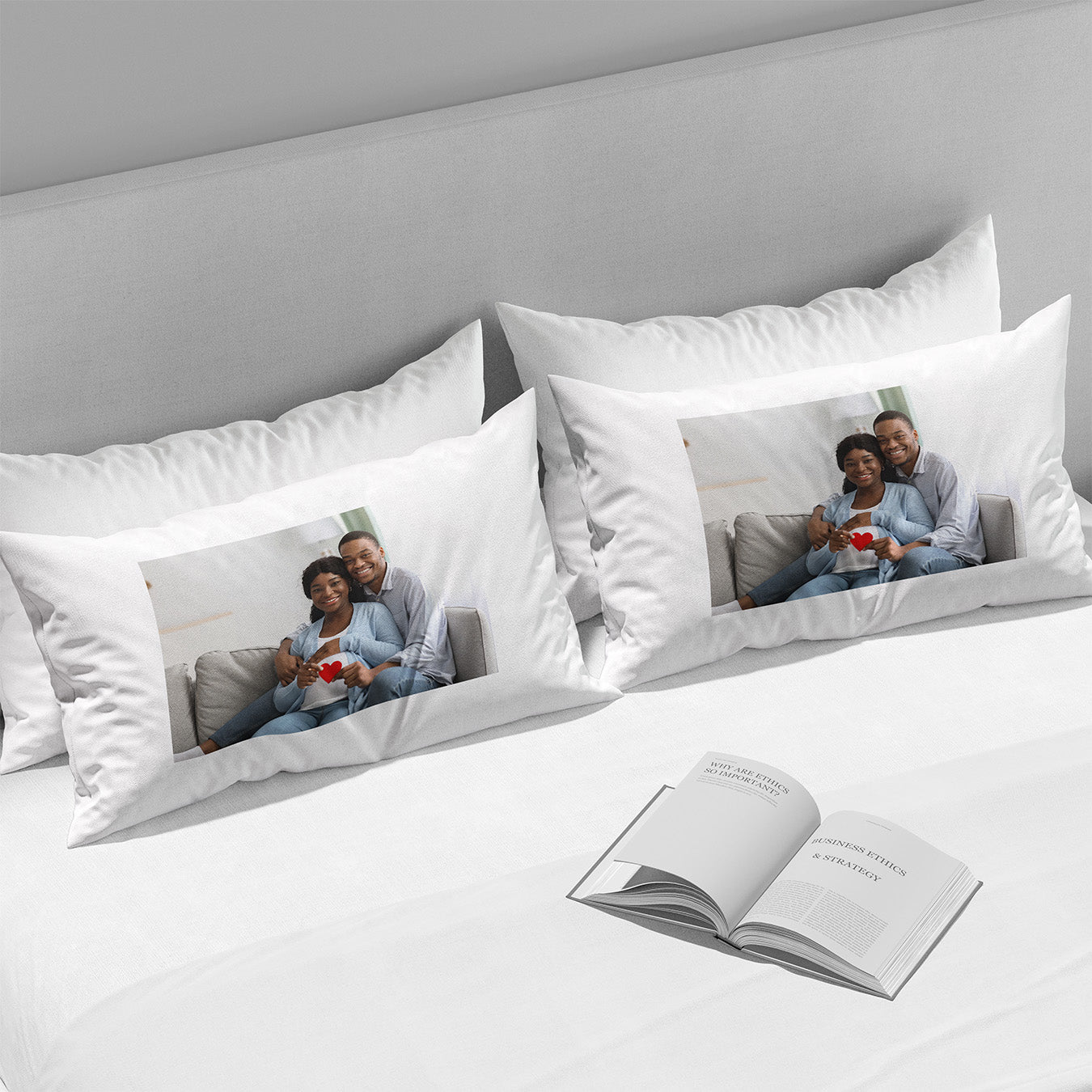 Personalised Pillowcase Set - Phot ONLY