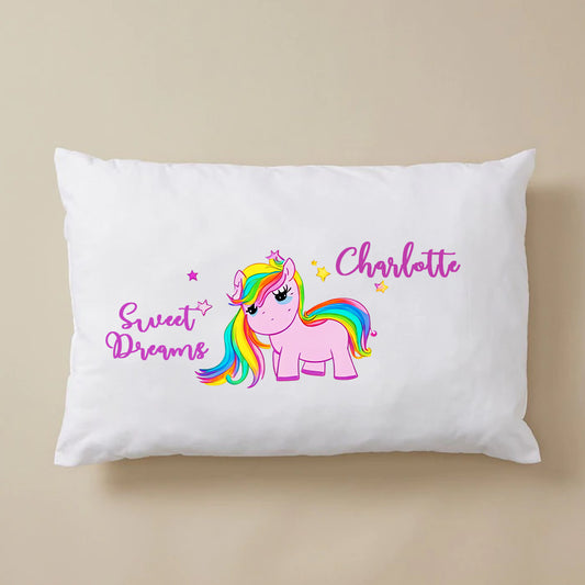Personalised Unicorn Pillowcase