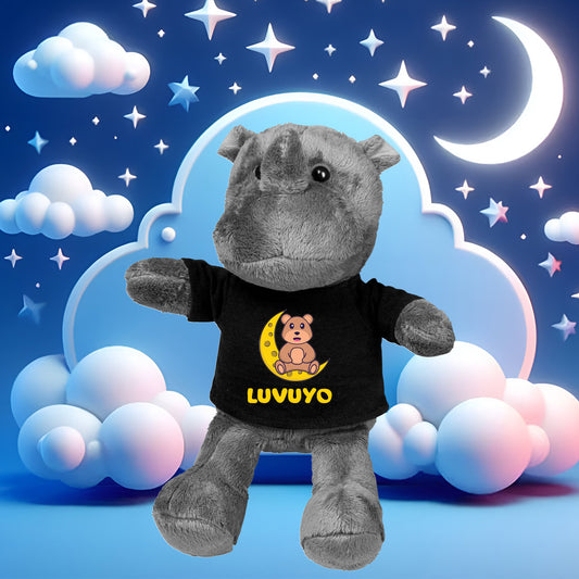 Rhino Plush Toy - Art + Name