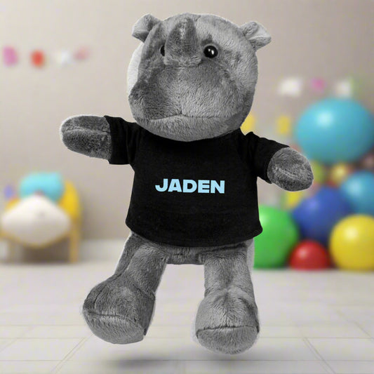 Rhino Plush Toy - Name