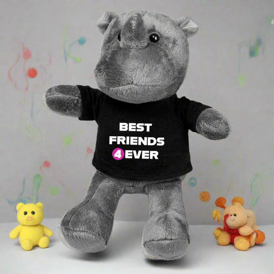 Rhino Plush Toy - Best Friends