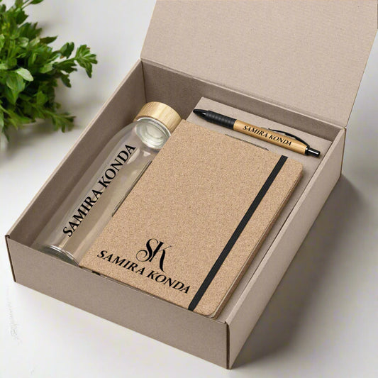 Personalized KraftEssence Gift Set Initial + Name