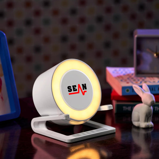 SmartStation Bluetooth Speaker, Wireless Charger, Phone Stand & Night Light - Power Name