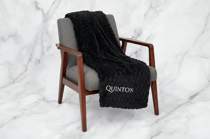 LuxeWarm Blanket - Name (Bold)