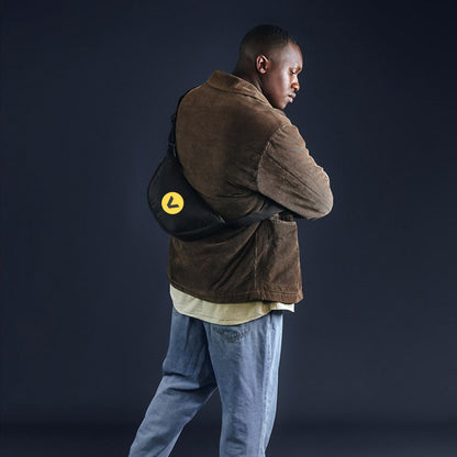 Wanderer Crossbody Bag - Yellow Initial