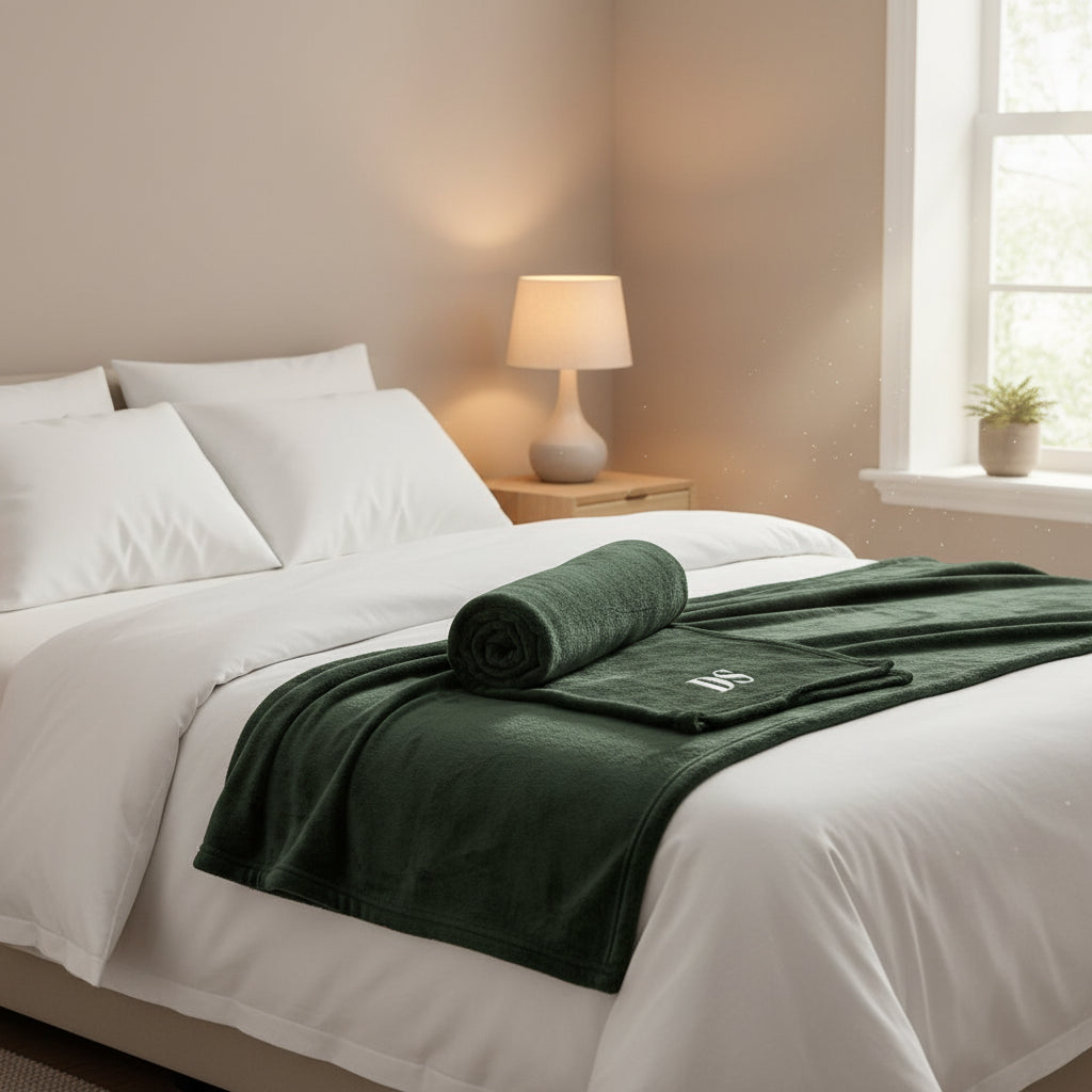 SoftNest Throw - Initials