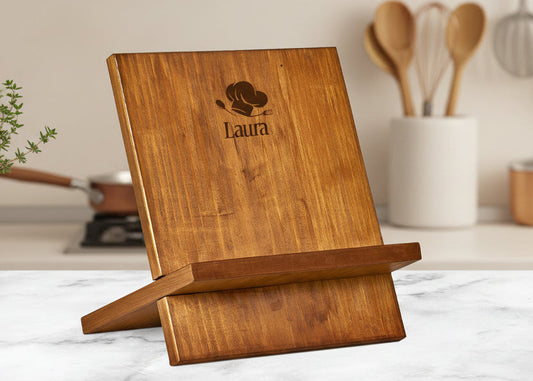 Kitchen Luxe Cookbook Stand - Name