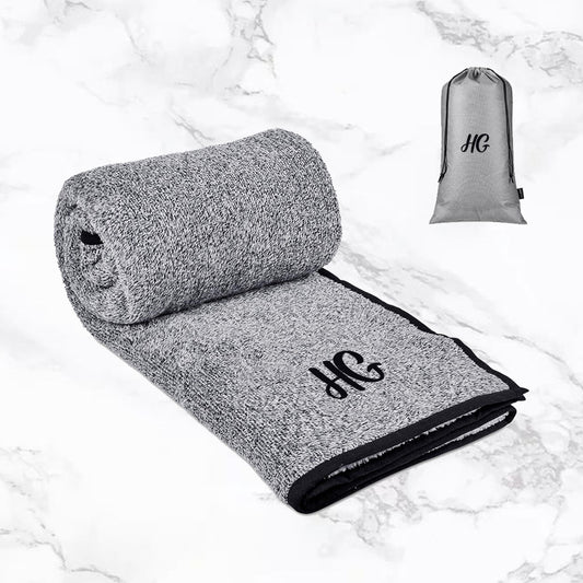 Snowbound Luxe Throw - Name - Initials ONLY