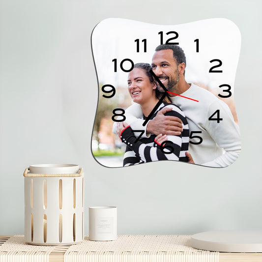 Personalised Wall Clock - Couple Photo