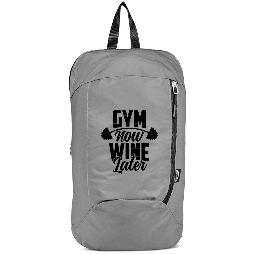 Illuma Reflective Backpack -Message