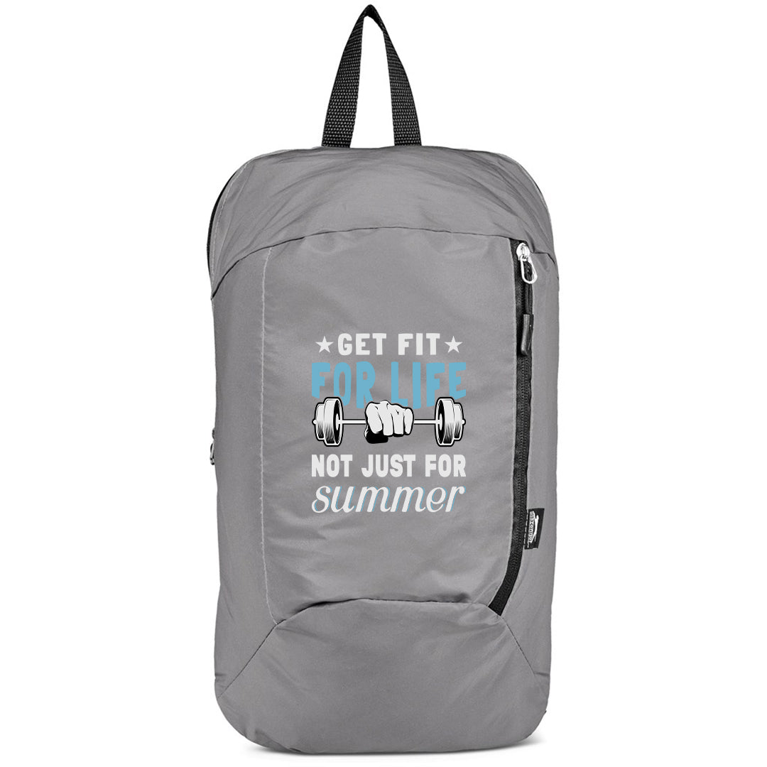 Illuma Reflective Backpack -Message