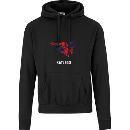 Boys Spider Man - Personalized Name Hoodie