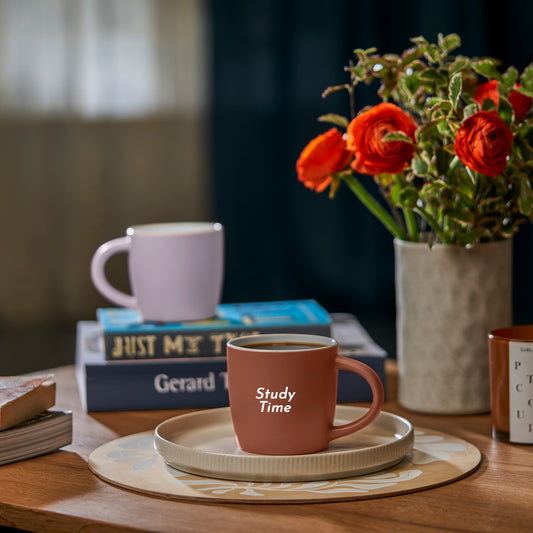 Victoria Luxe Ceramic Coffee Mug - Study time