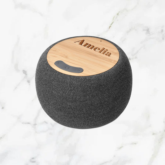 PowerBeat Wireless Charger & Bluetooth Speaker - Name