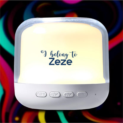 I Belong Vibe RGB Speaker Lamp