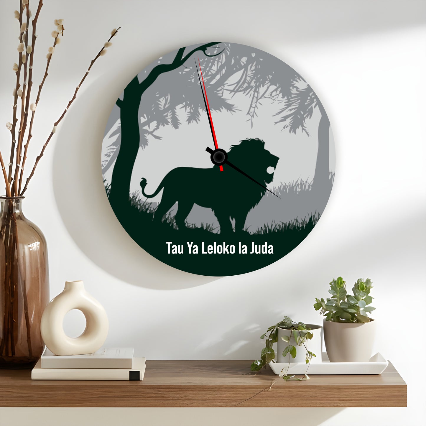 Personalised Wall Clock - Tau