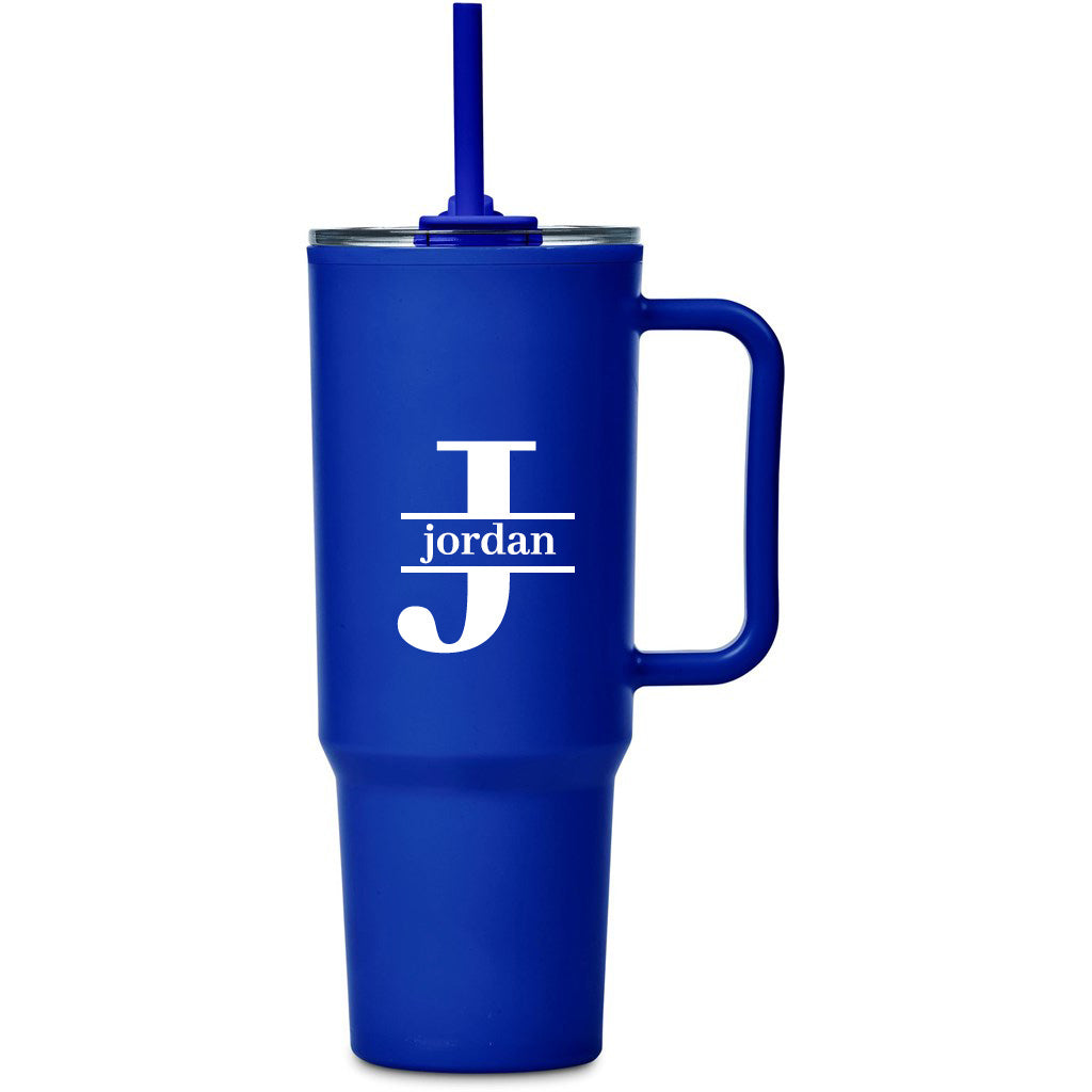 Personalised Initial + Name  TempLock Double-Wall Mug